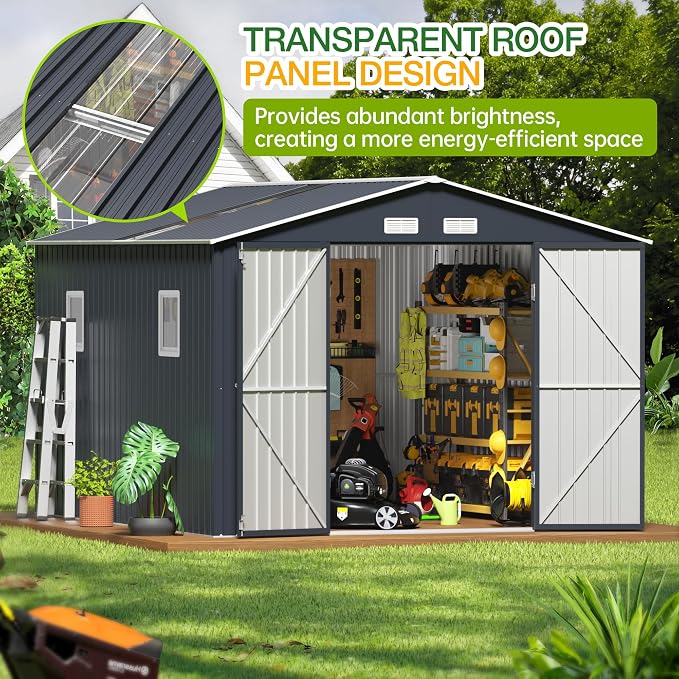 Outdoor Storage Shed 10X12FT - Image 5