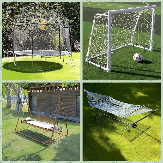 VVOKGO Trampoline Stakes 12 Inches Anchors High Wind Heavy Duty, Camping Tent - Image 5