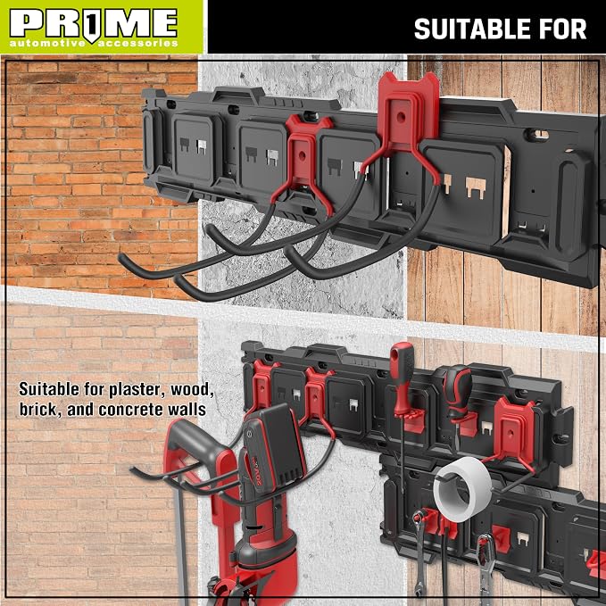PR1ME Garage Hook, 1 Pack Heavy Duty Garage Wall Mount Hook, C Utility Garage - Image 6