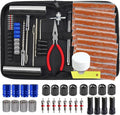 Tire Repair Kit, Universal Tire Repair Tools Flat Tire Puncture Repair by HYHJMISTY