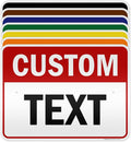 Custom Sign, Custom Sign for Business, Indoor/Outdoor use. 18x24 Inches by MySignCenter