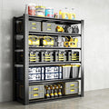 82" H Heavy Duty Garage Shelving 3000LBS Storage Shelves Adjustable 6 Tier by EKJOfficials