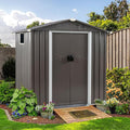Shintenchi 6x4 FT Outdoor Storage Shed by Shintenchi