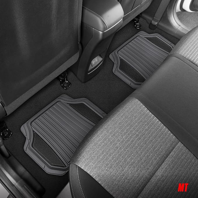 Motor Trend ChromeTech Car Floor Mats Full Set - Image 9