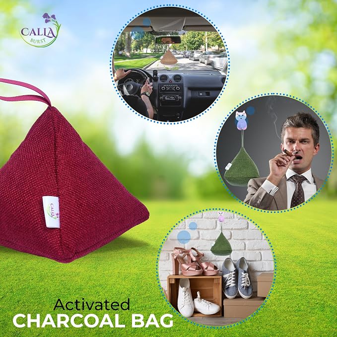 4 Pack Bamboo Charcoal Air Purifier Bags 200 Grams Each - Image 6