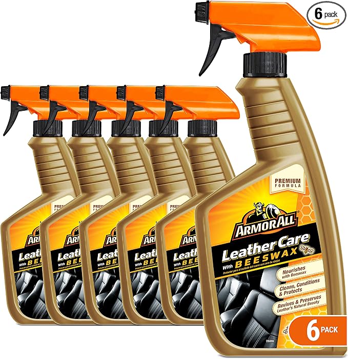 Armor All Car Leather Care Spray Bottle, Cleaner by ArmorAll