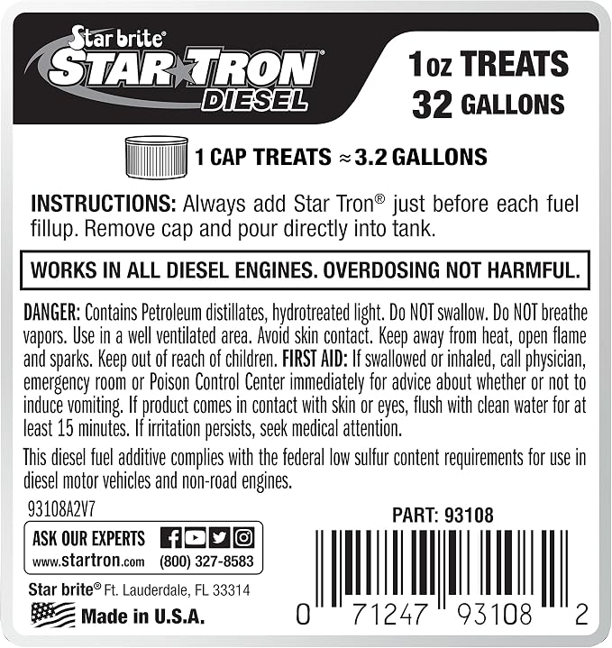 Star Tron Super Concentrated Diesel Formula - Image 2