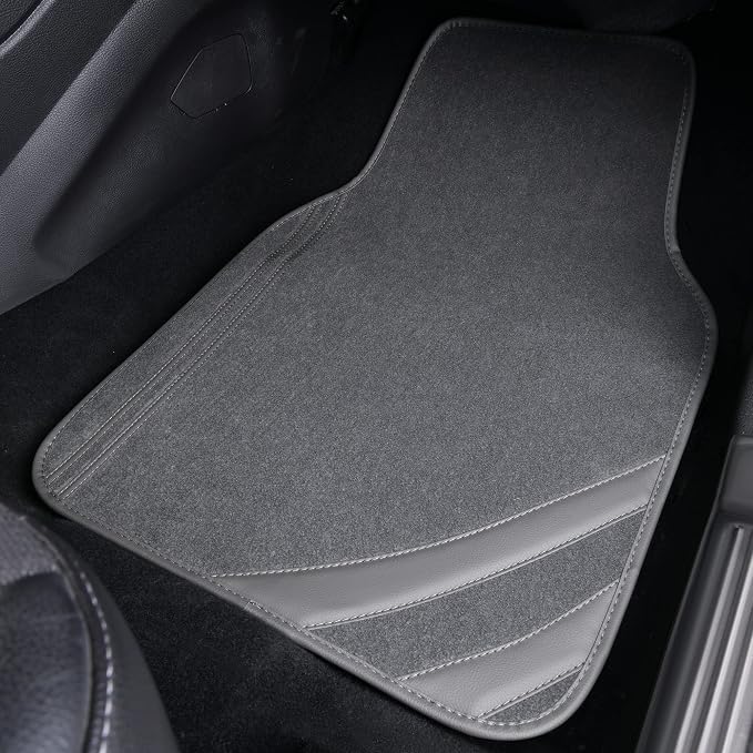 CAR PASS Car Floor Mats, Edge Leather Waterproof Car Mats - Image 6
