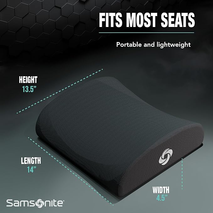 SAMSONITE Lumbar Support Pillow - Image 3