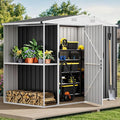 DWVO 8 x 4 ft Outdoor Storage Shed by DWVO