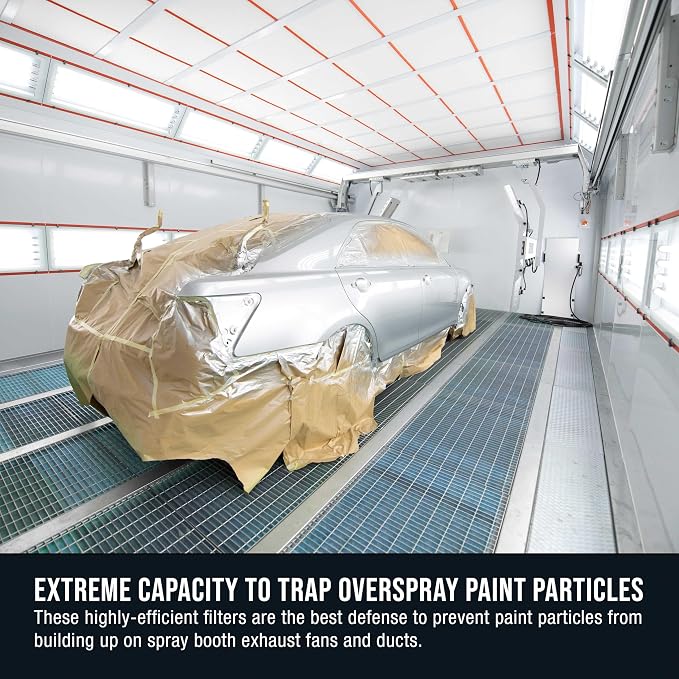 Master Airbrush Elite Paint Spray Booth Exhaust Filter Roll 60" x 100' - Image 5