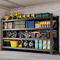 68" W Storage Shelves 8000lbs Garage Metal Shelving Heavy Duty Garage Shelves by BYNSOE
