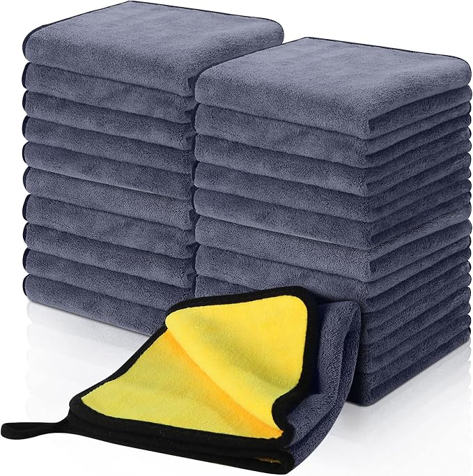 Nuenen 20 Pcs Microfiber Cleaning Towels by Nuenen