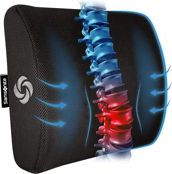SAMSONITE Lumbar Support Pillow by Samsonite