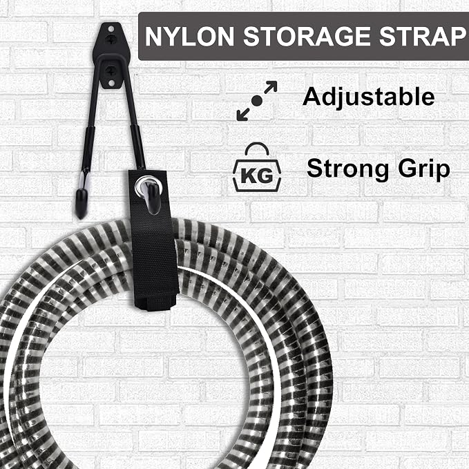 QUELIEN Large Garage Hooks, Heavy-Duty 7.5 in Cord Organizer - Image 6