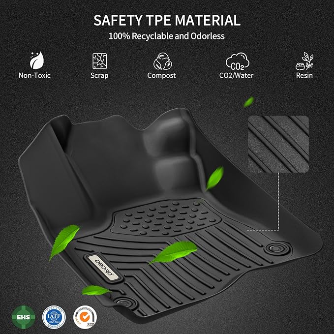 OEDRO Floor Mats Fit for 2014-2019 Mercedes Benz CLA-Class/2015-2020 Benz - Image 6
