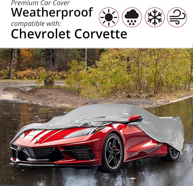 Car Covers Weatherproof Max Car Cover & Warranty Compatible - Image 2