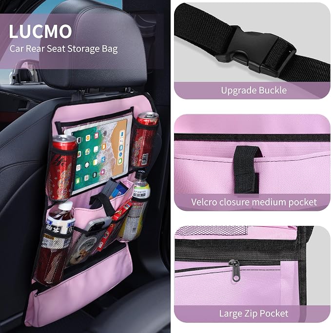 LUCMO Car Backseat Organizer - Image 3