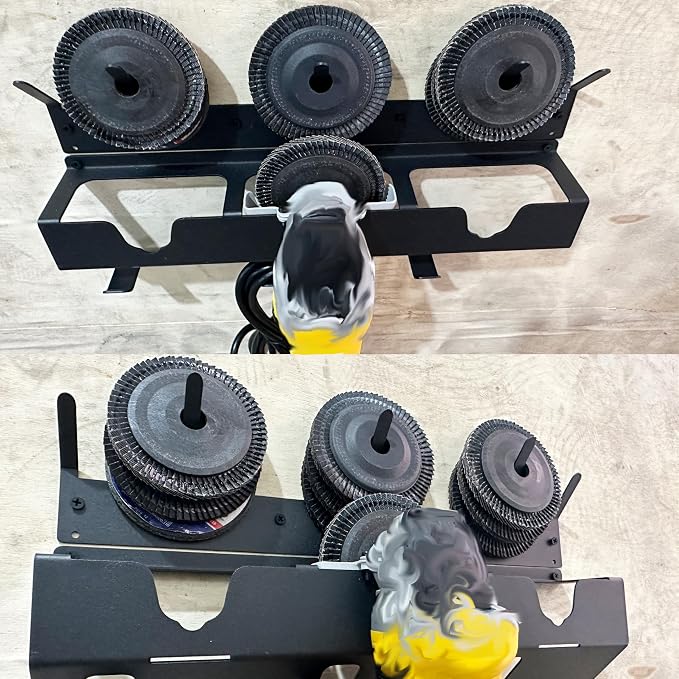 Updated Angle Grinder Holder, 3 Bay Angle Grinder Holder - Image 3