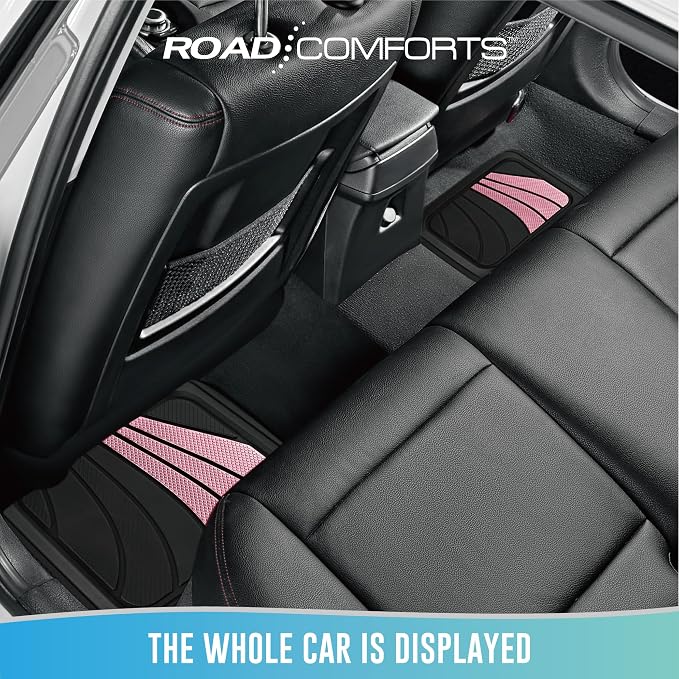 Road Comforts Car Floor Mats Full Set – Front & Rear Car Floor Mats - Image 3