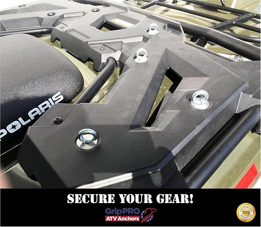GripPRO ATV Anchors – 6 Pack Fits Polaris Lock & Ride Bed Holes on RZR & - Image 8