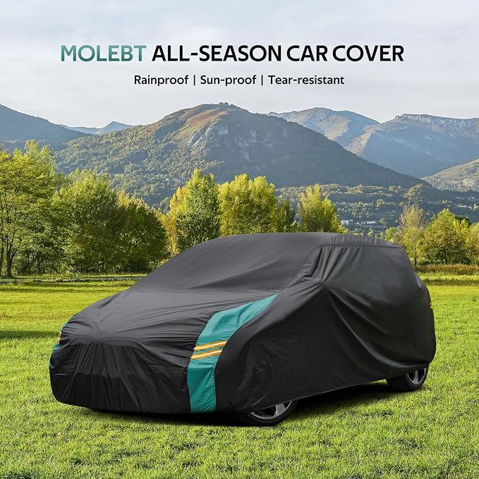 Hatchback Car Cover Waterproof All Weather - Image 7