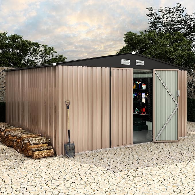 10x12x6.4 FT Outdoor Storage Sheds - Image 8