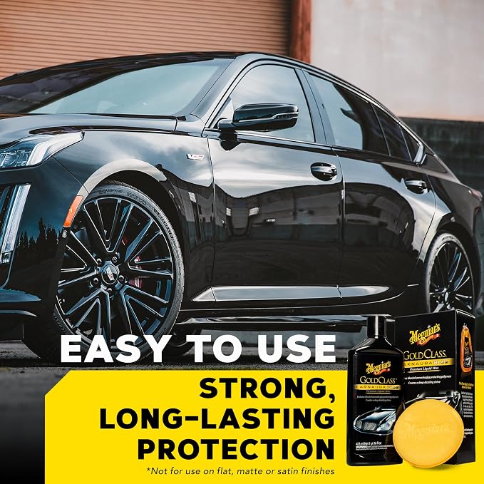 Meguiar's Gold Class Carnauba Plus Premium Liquid Wax Kit, Car Detailing Kit - Image 2