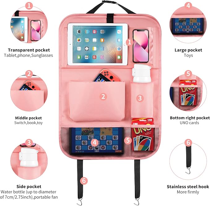 LUCMO Car Backseat Organizer - Image 2