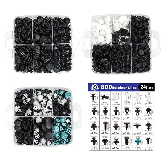 801pcs Car Push Retainer Clips - Image 3