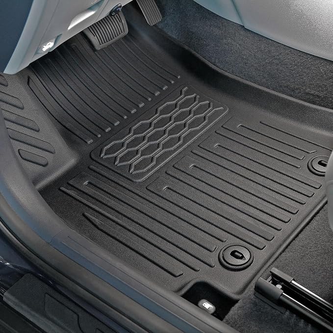 Floor Mats Set for 2024 2025 Hyundai Kona Gas, Full Coverage All Weather Floor - Image 2