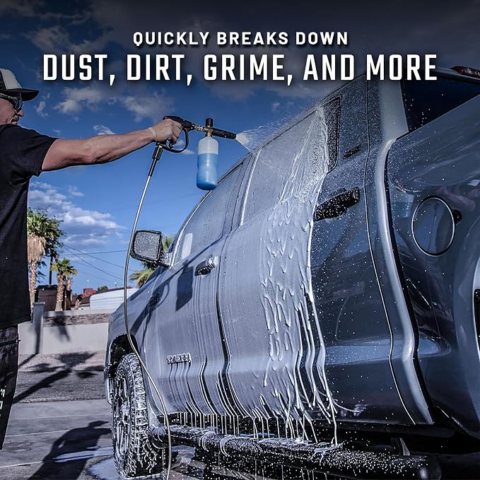 Slick Products Wash & Wax Extra Thick Foaming Cleaning Solution Motorcycle - Image 3