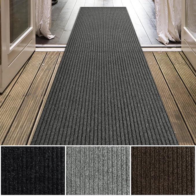 iCustomRug Spartan Weather Warrior Duty Indoor/Outdoor Utility Ribbed in 3ft by iCustomRug