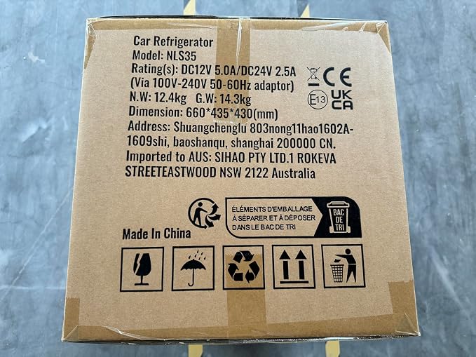 VEVOR NLS35, 12 Volt Car Refrigerator Fridge, 25Liter Dual Zone Portable Freezer - Image 13