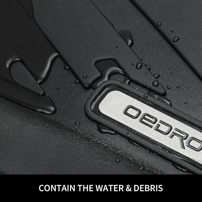 OEDRO Upgraded Floor Mats Fit for Toyota Tacoma 2016-2023, All Weather TPE - Image 8