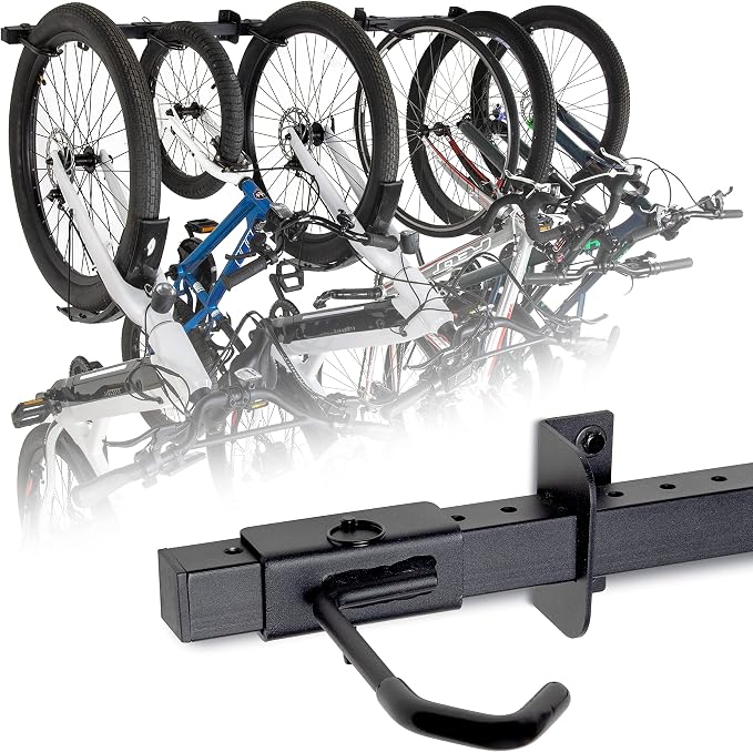GoSports 6 ft Wall Mounted Bike Rack by GoSports