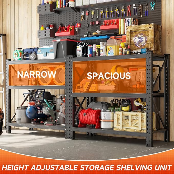 Heavy Duty Garage Shelving Unit - Image 5