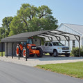 JAMFLY Carport, 20X20 FT Metal Carport, Heavy Duty Carport Canopy by JAMFLY