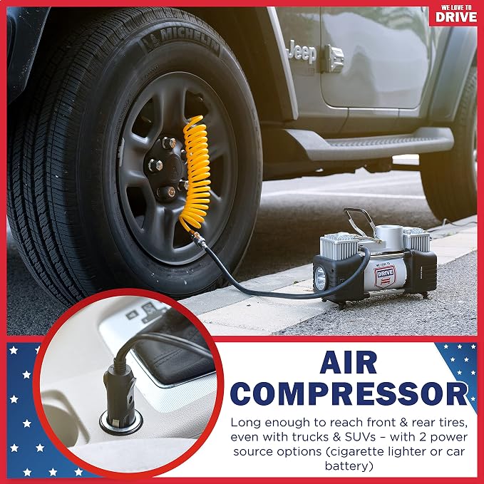 Tire Inflator Portable Air Compressor - Image 4