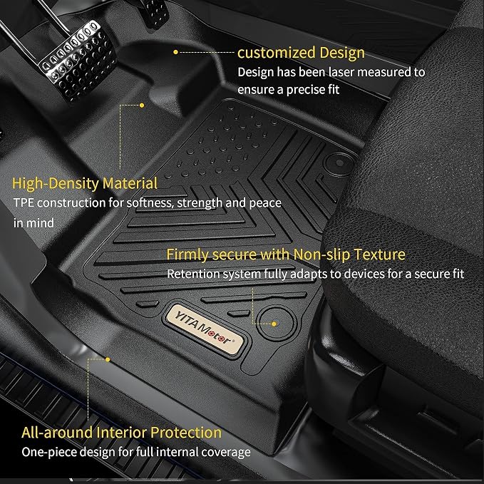 YITAMOTOR Floor Mats Compatible - Image 9