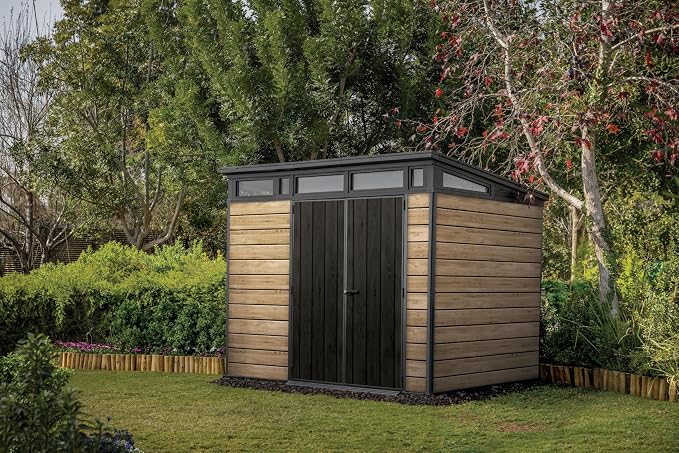 Keter Signature Collection 9x7 Ft All-Weather Storage Shed - Image 8