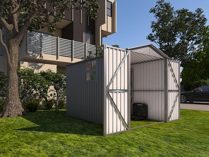 Motorcycle Steel Storage Shed - Image 4