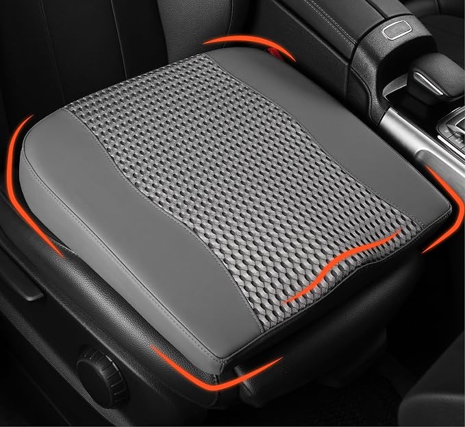 Car Seat Cushion, Comfort Memory Foam Car Cushions by LoftyAim