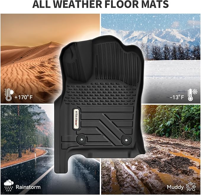 YITAMOTOR Upgraded Floor Mats Compatible - Image 7