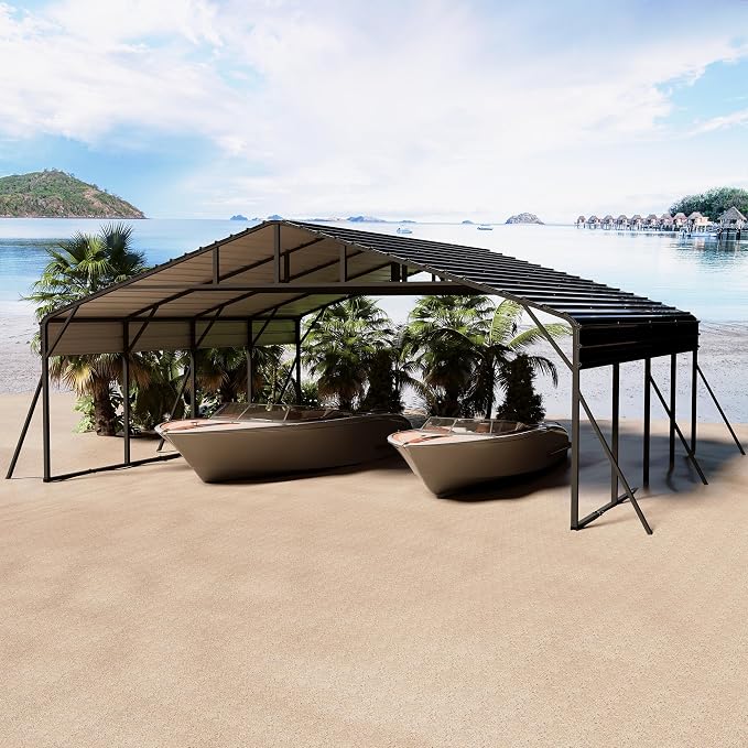 20x20FT Metal Carport Kits - Image 7