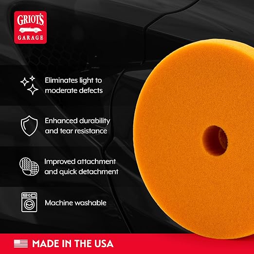 Griot's Garage Orange Foam Correcting Pads - Image 3