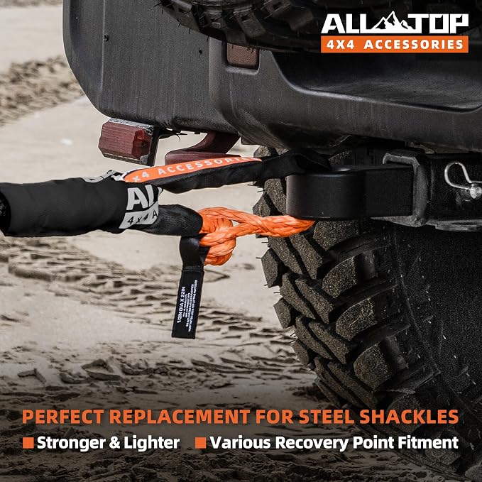 ALL-TOP Synthetic Soft Shackle & Recovery Ring Kit - Image 6