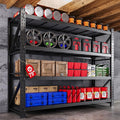 79” W Garage Shelving Heavy Duty, 7000LBS Metal Storage Shelves, 4 Tier Storage by AFAIF