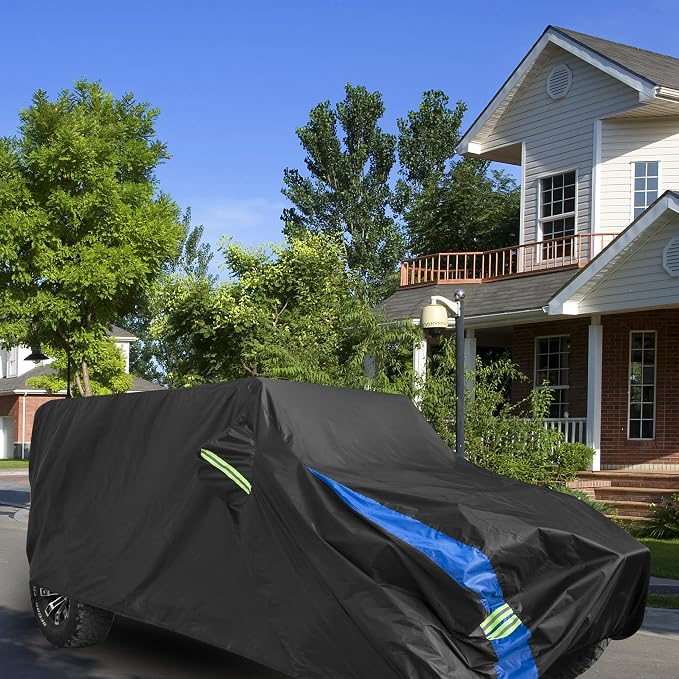 Avecrew for Jeep Wrangler Cover Waterproof 2 Door, All Weather for Jeep Rain - Image 9