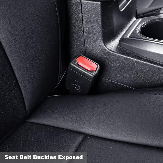 LUCKYMAN CLUB 2 Front Tacoma Seat Covers Custom Fit 2016-2023 Tacoma Crew Cab - Image 6